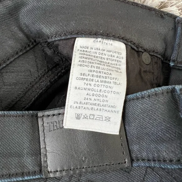 NEW True Religion “Halle” Mid-Rise Super Skinny Jeans – Size 25 – NWOT - Picture 13 of 13
